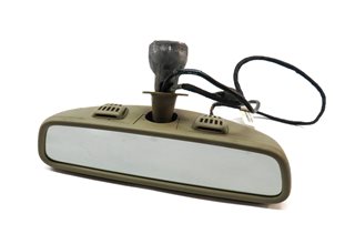 12-16 MERCEDES GL ML CLASS (W166 X166) AUTODIM HOMELINK REARVIEW MIRROR (BEIGE) — exact item pictured